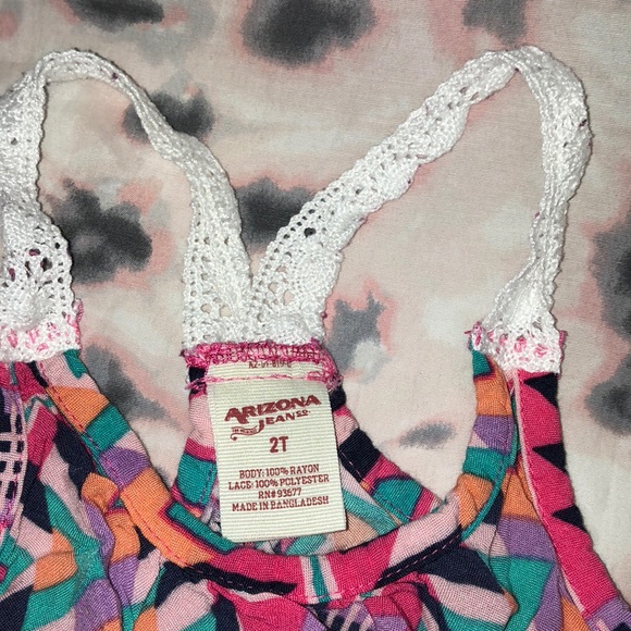 2 Girls Tank Tops Size 2T Aztec - Picture 4 of 7